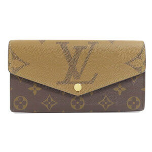 LOUIS VUITTON Brown Monogram Wallet